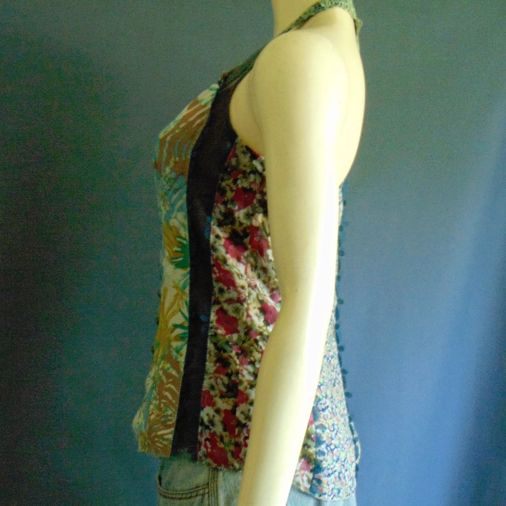 Beguile by Byron Lars Wilderflora Racerback Top 4 - Picture 7 of 13